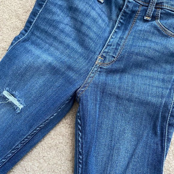 Hollister Juniors 00S / 00 Short High-Rise Cuffed Jean Legging Advanced Stretch - Picture 4 of 12